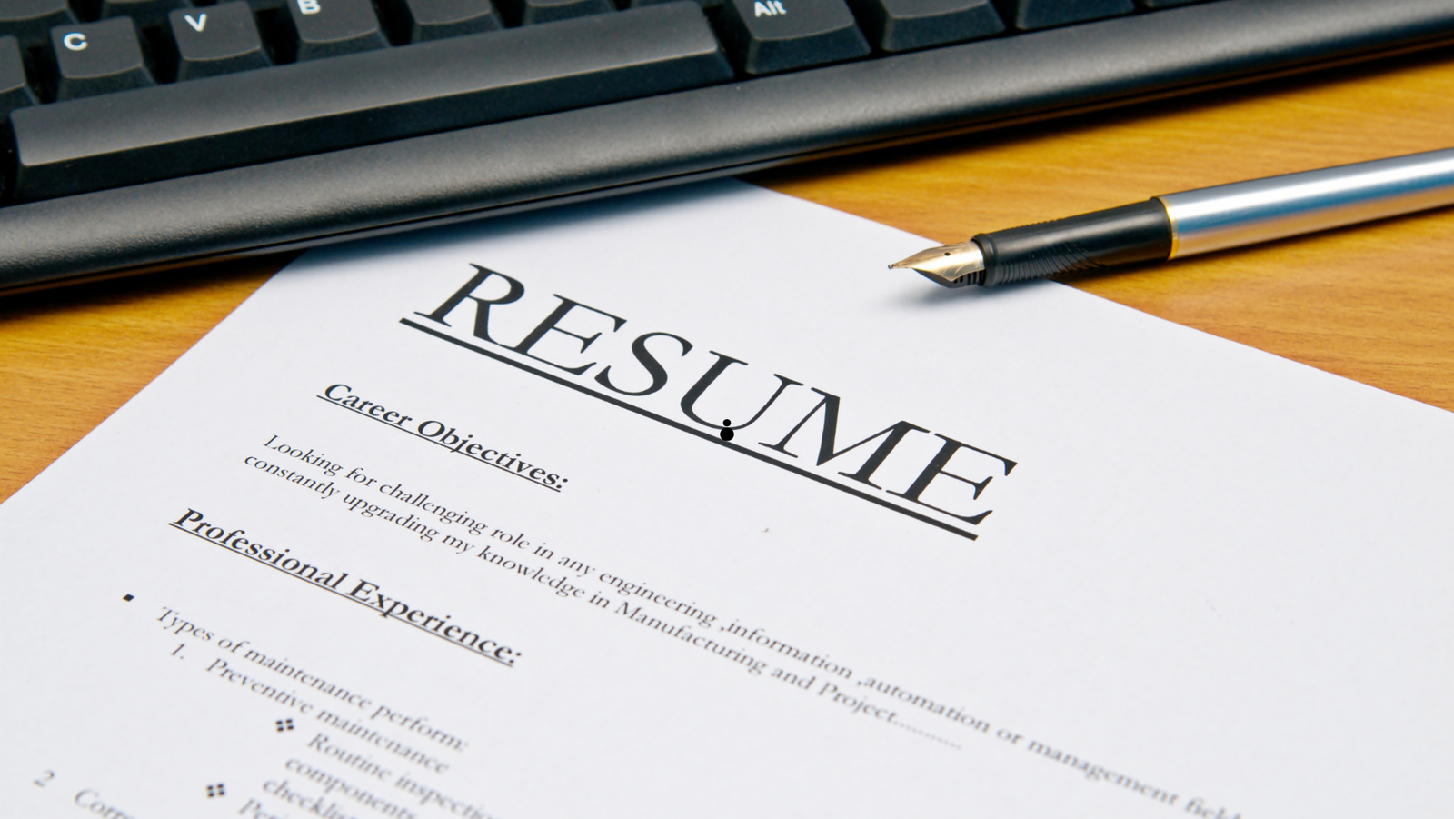 You Should Avoid These 6 Resume Writing Mistakes