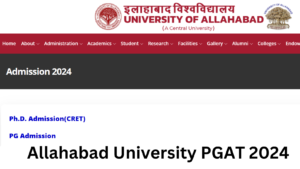 Allahabad University PGAT 2024