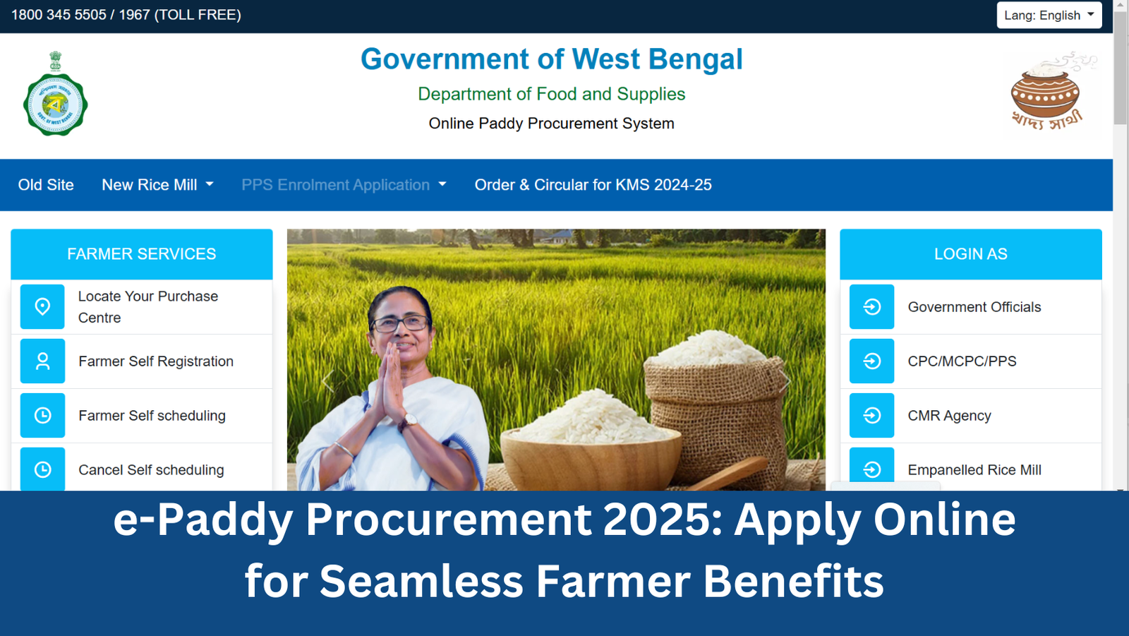 e Paddy Procurement 2025: Apply Online for Seamless Farmer Benefits